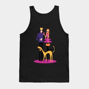 Coffee Couple Tank Top